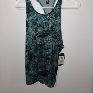 Under Armour Teal and Black Racerback Tank